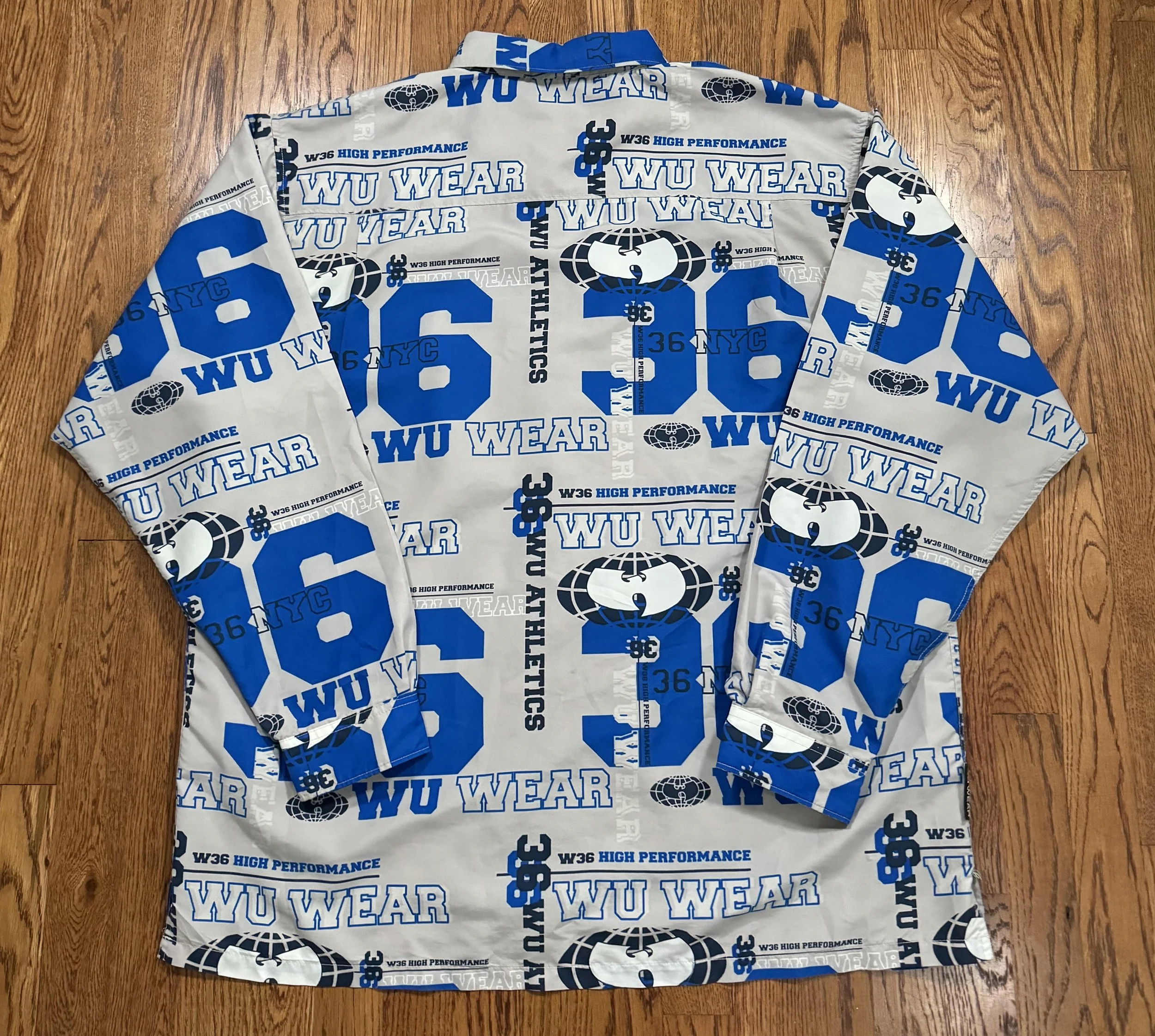 back of Wu Wear Button Down Shirt .jpg