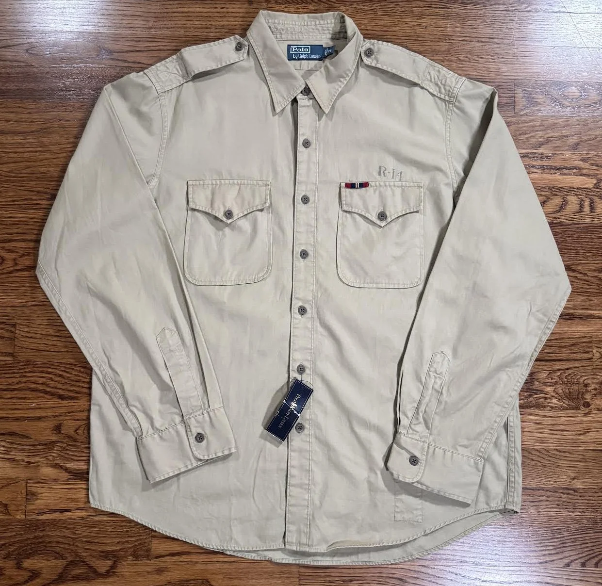 Front of polo 2014 Miltary top.jpg