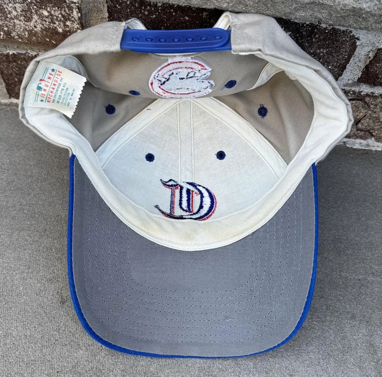 inside of Cubs cap .jpg