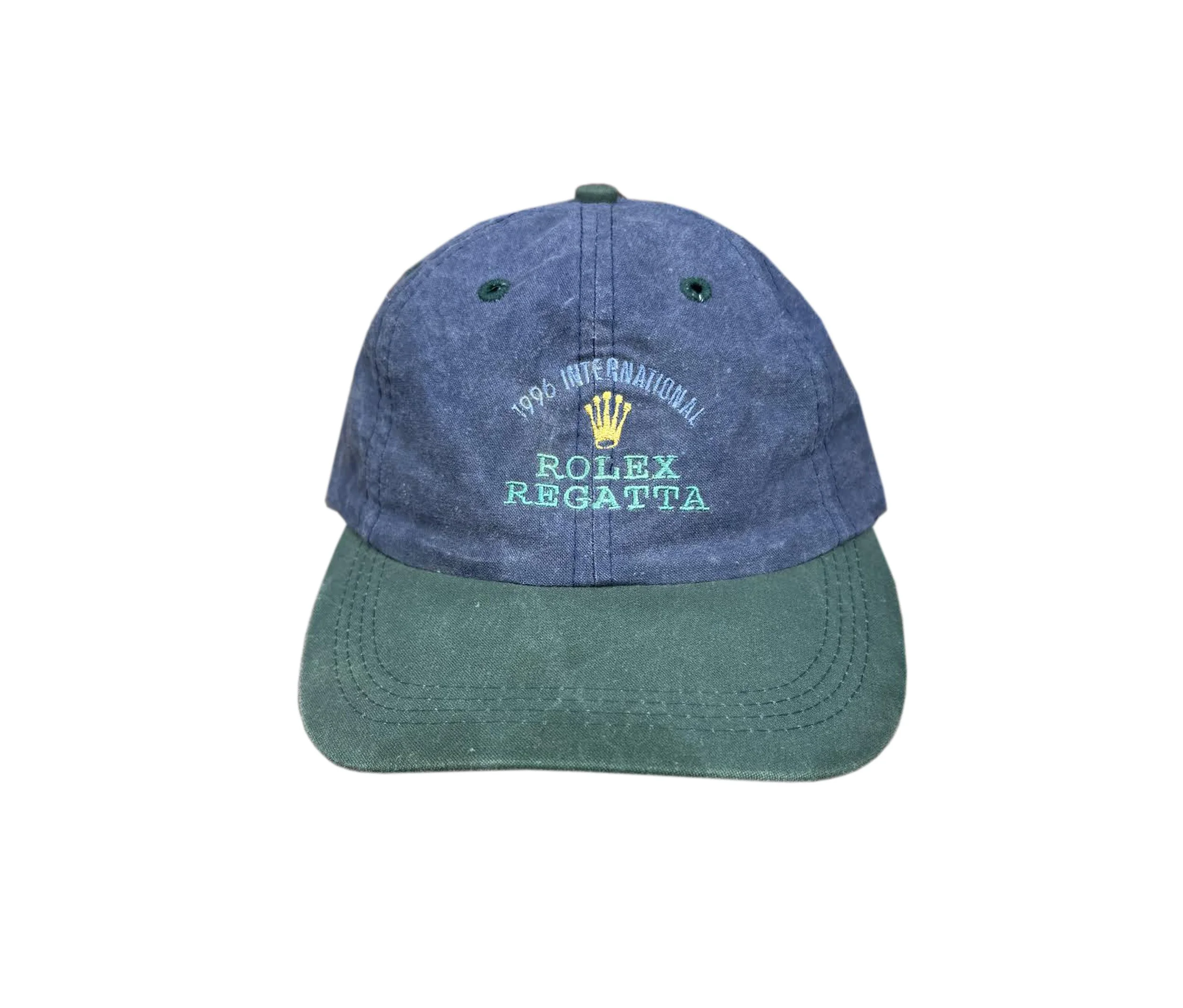 regatta rolex green blue hat .jpg