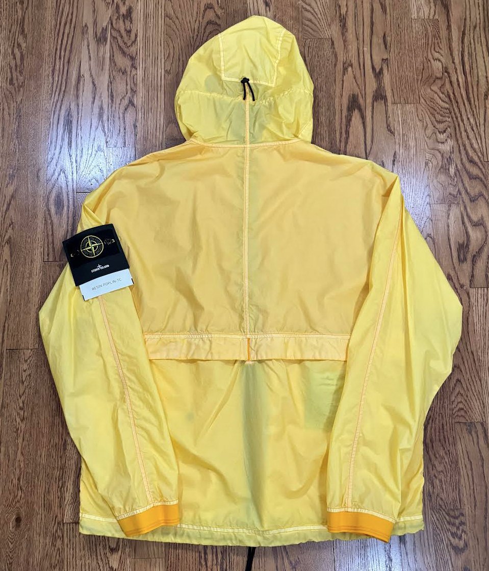 Back of Stone Island Resin Poplin Jacket.jpg