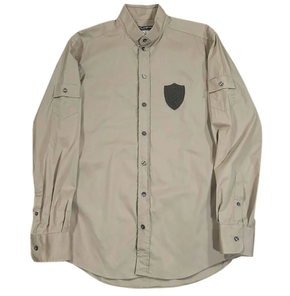 vtg D and G slim fit button down shirt .jpg