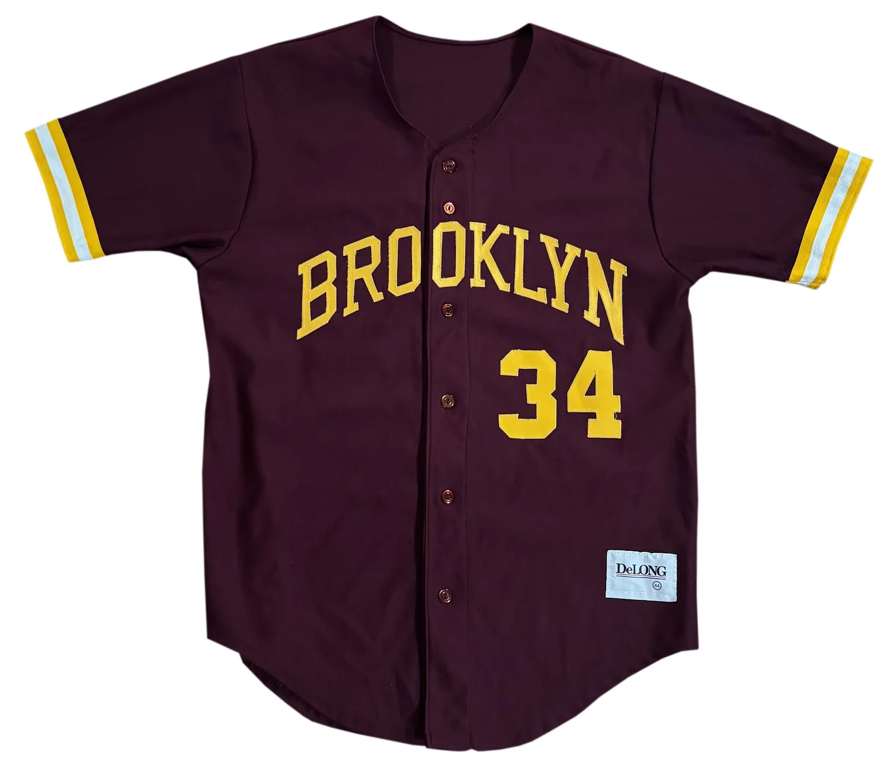 Delong Brooklyn College Baseball Jersey .jpg