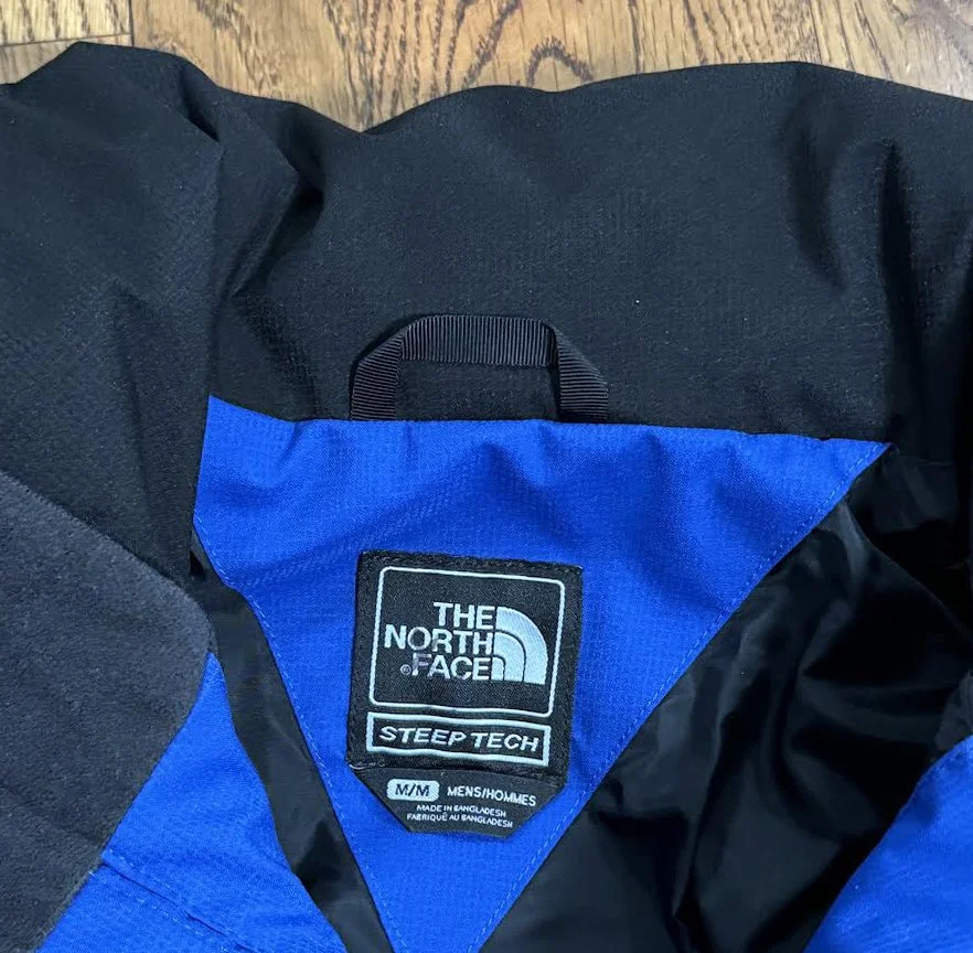 The North Face Blue Black Jacket (Size M) — RootsBK