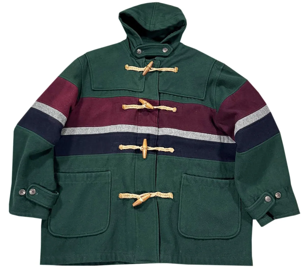 Vintage Polo RL Wool Striped Coat.jpg