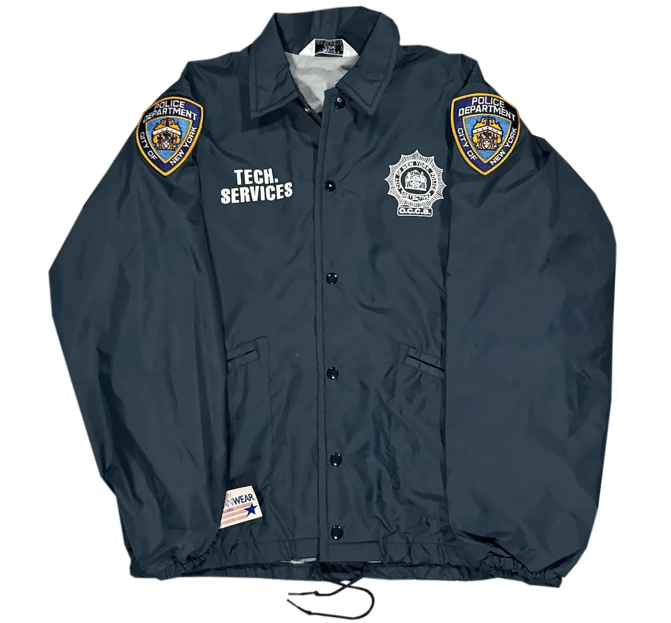 Vintage NYPD Detective Tech. Servies Jacket (Size M) NWT