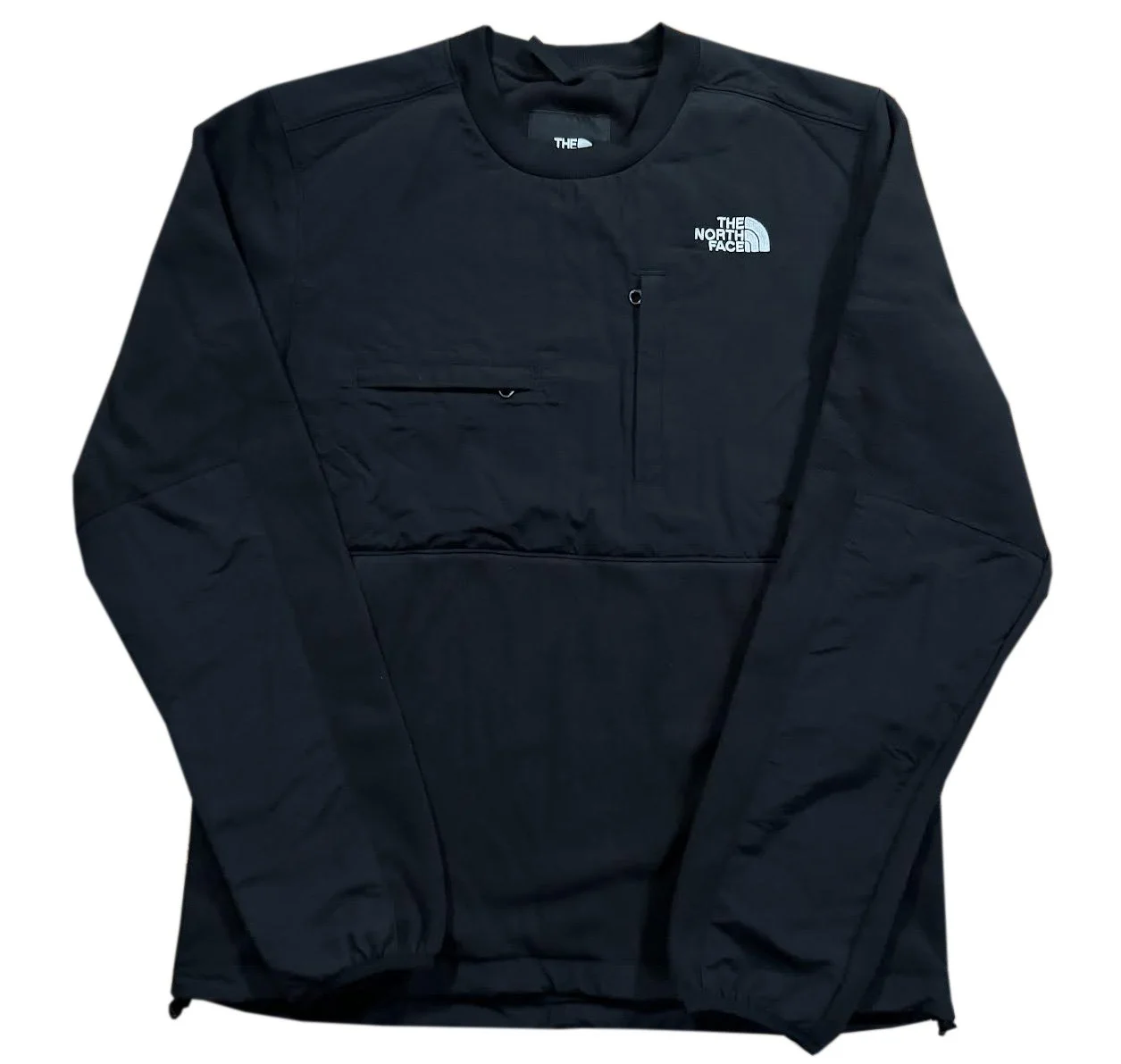 9 Black North Face Denali crewneck .jpg