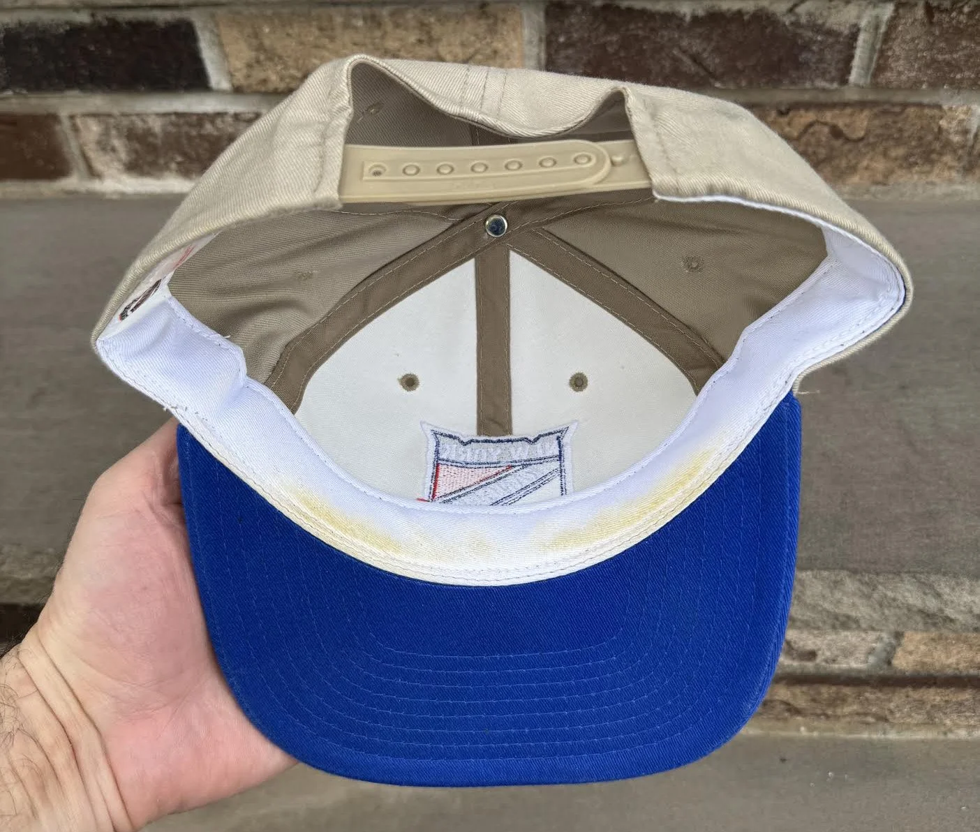 inside of Rangers cap.jpg