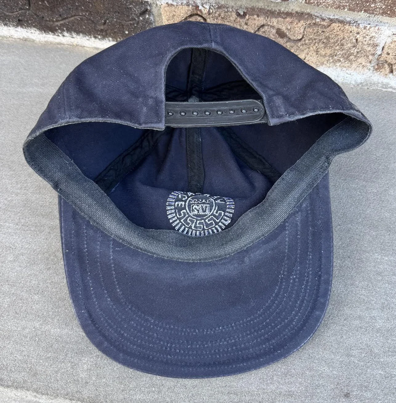 inside of Versace cap.jpg