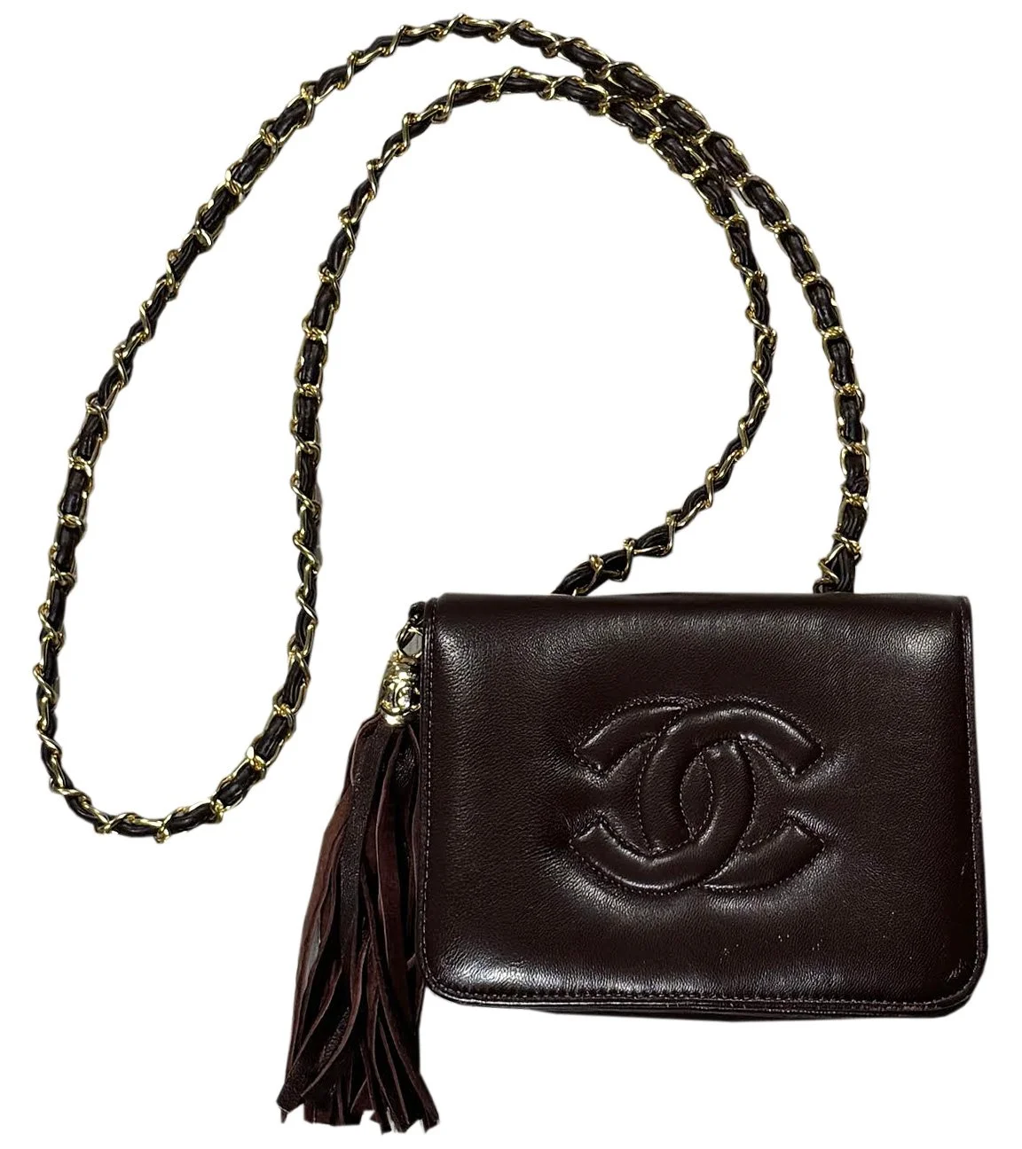 Bootleg Chanel Brown Leather bag.jpg