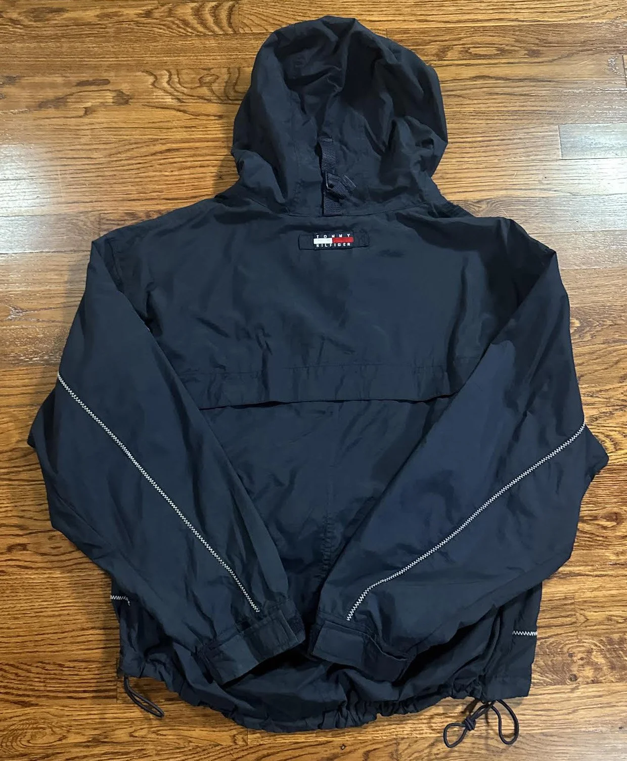 back of Sailing Gear navy jacket.jpg