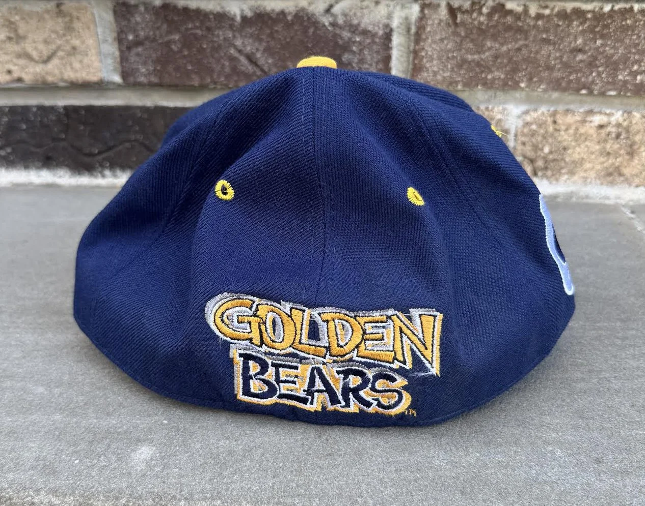 Back of Golden Bears Fitted hat.jpg