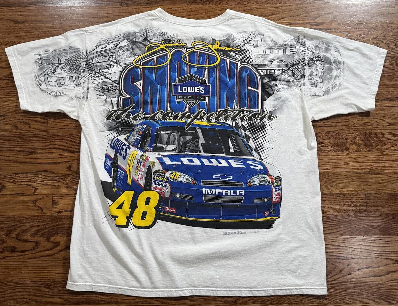 back of Racing jimmie johnson tee.jpg