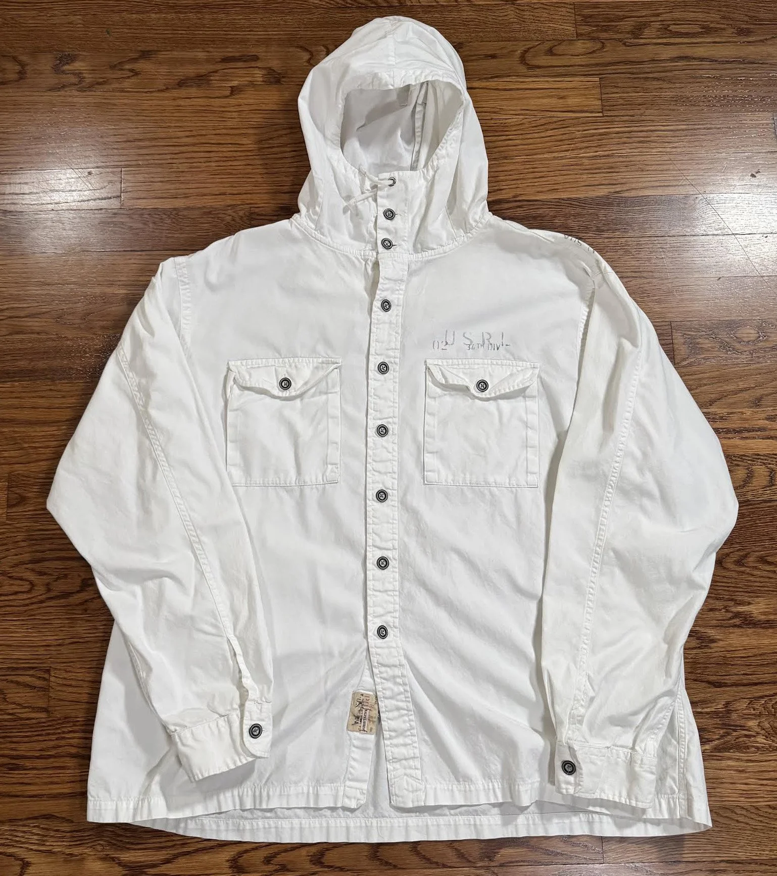 Front of Polo USRL button down shirt .jpg