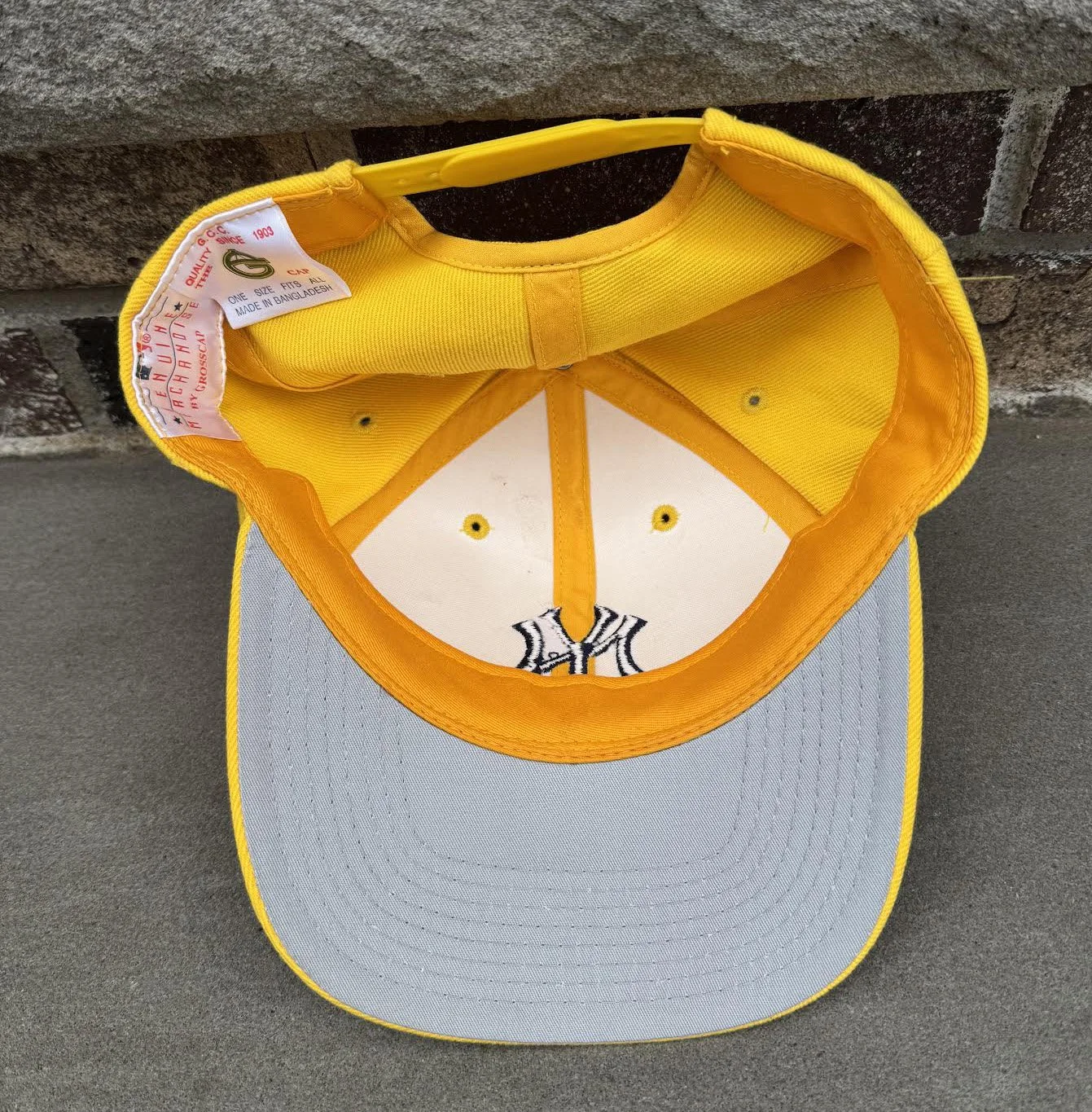 inside of Yankees cap.jpg