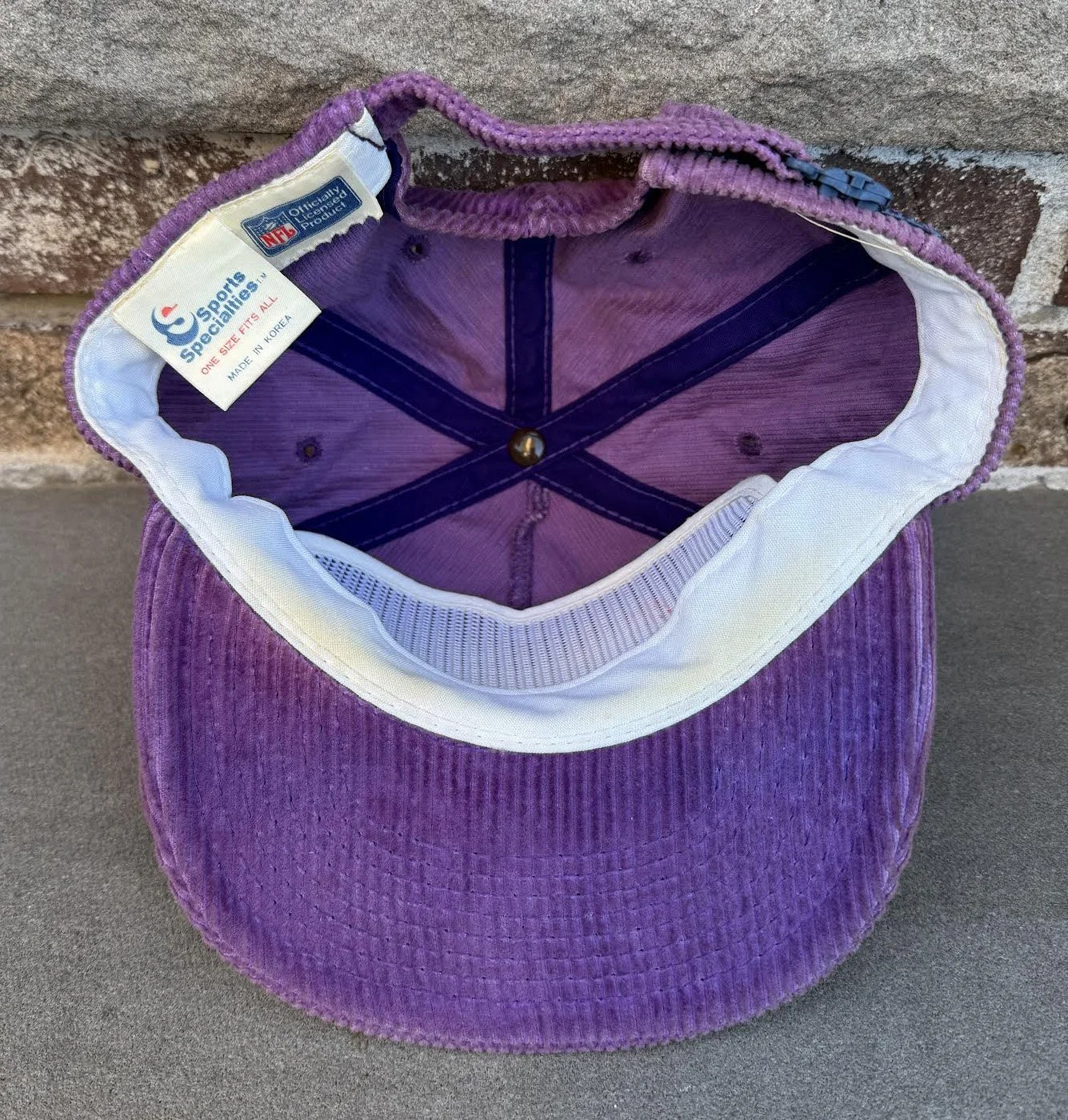 inside of Sports Specialties hat.jpg