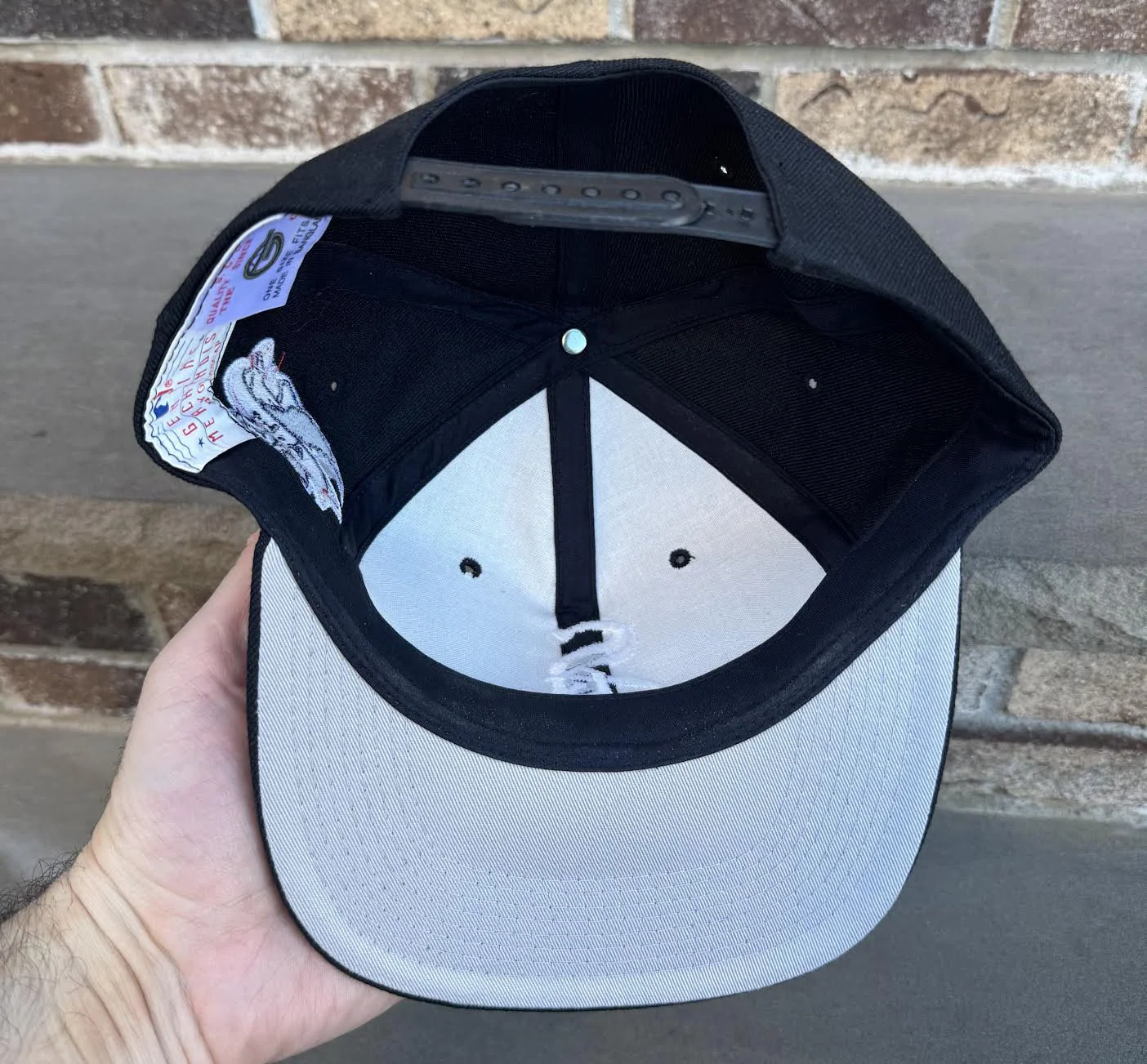 inside of White Sox hat.jpg