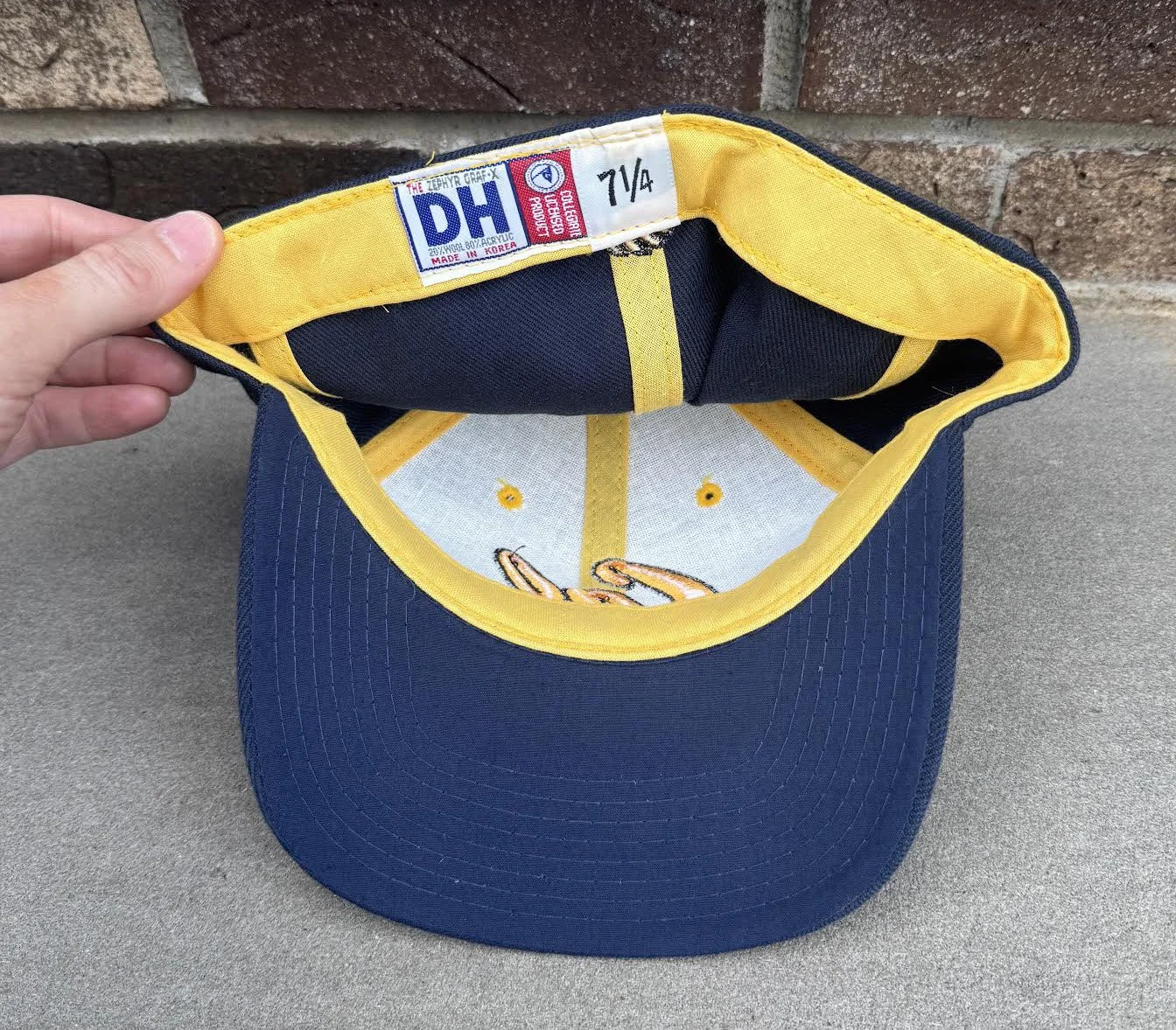 inside of Cal hat.jpg