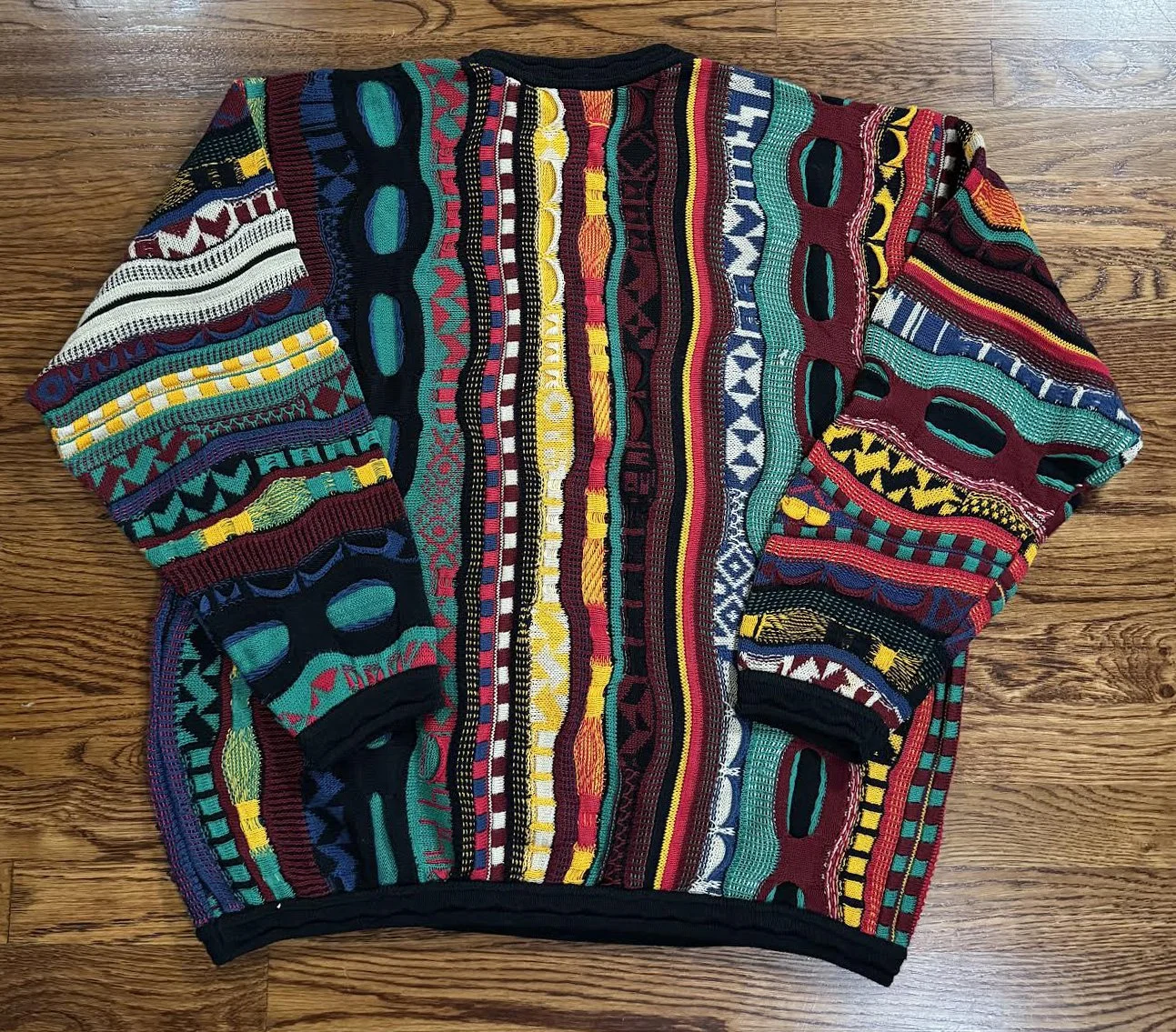 back of Coogi colroful sweater .jpg