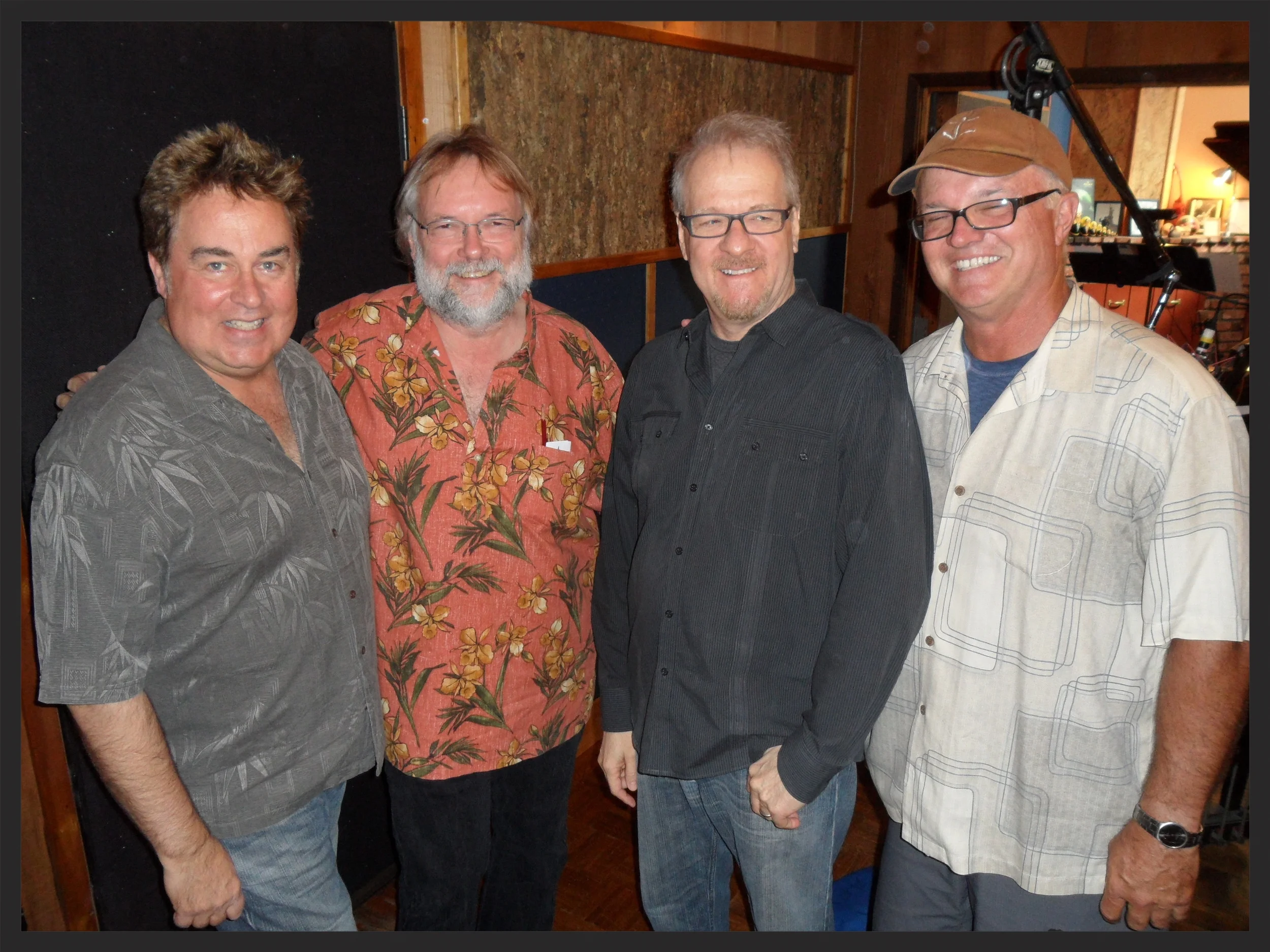 Craig Stull (guitar), Jimmy Cox (piano), Nic. & Gordon Peeke (drums) @ Capitol Studios