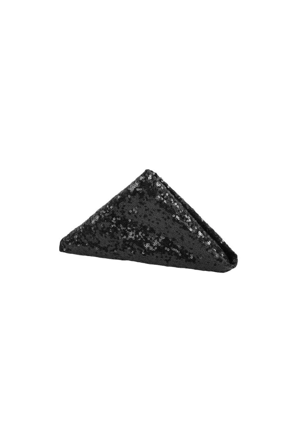 Black Sequin 20 x 20 Table Napkin