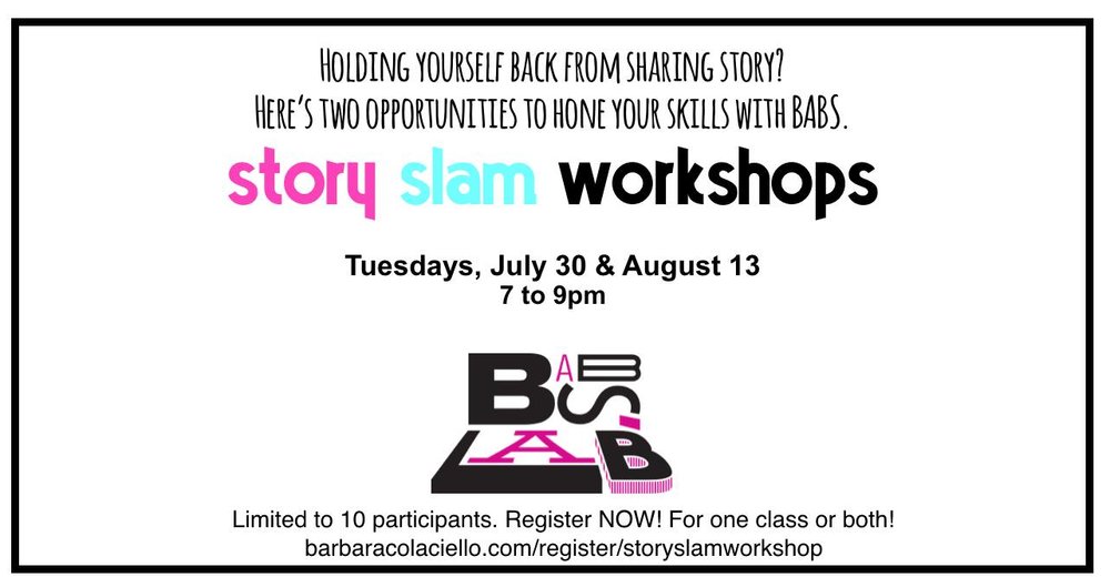 StorySlam Workshop