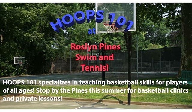 @hoops101net at Roslyn Pines Swim &amp; Tennis Club!!! #roslynpines2016 #summer2016 #basketball #basketballislife