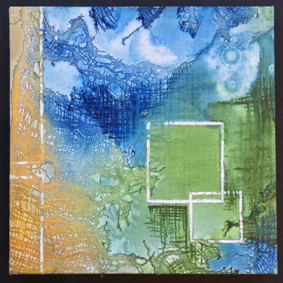 Sold to out friend Amy in PDX - got a great friend deal of only $45 (plus shipping) on this little gem! The second painting was sold as a gift - so I can't say who/what but it is one of my favs!