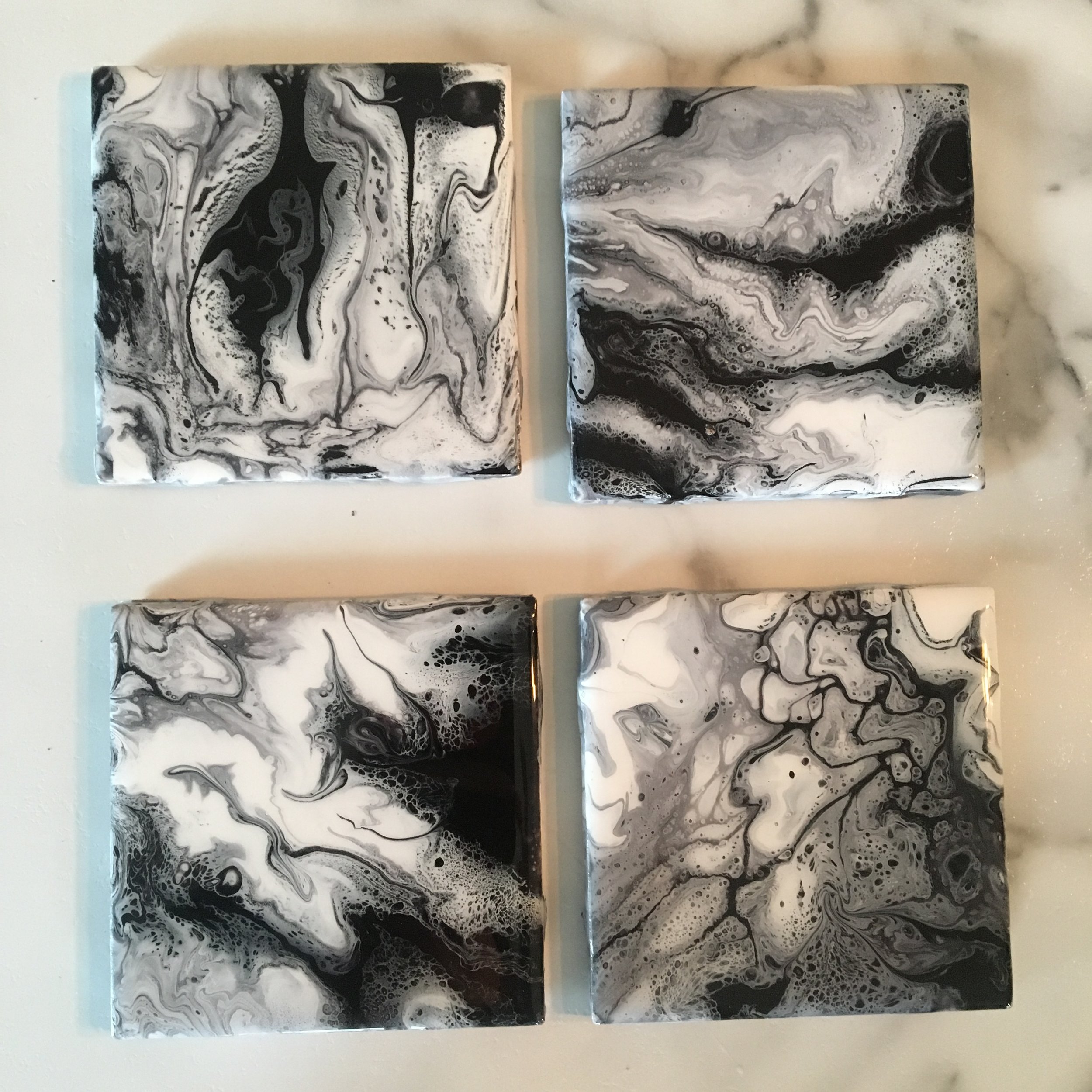 SOLD Black and White