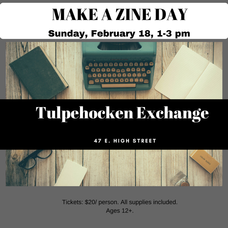Make a Zine Day Feb. 2018