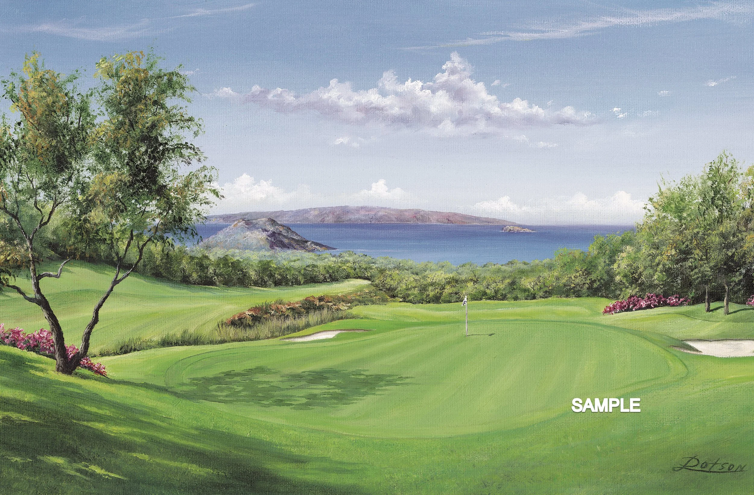 Makena North Golf Course 6th Hole — Larry Dotson Studio
