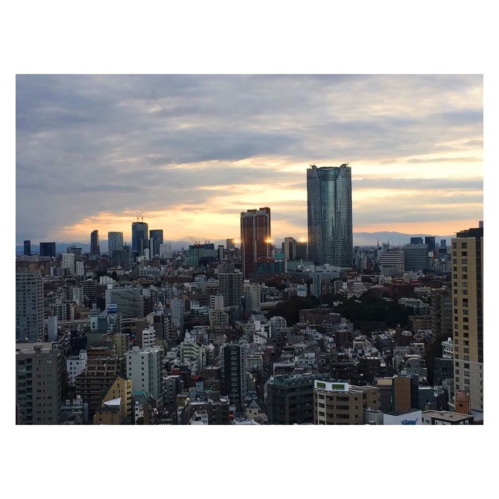 Sunrise in Tokyo, February 2020