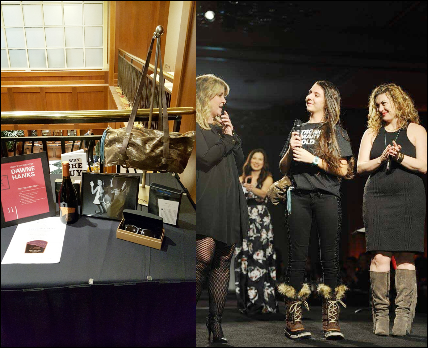 2016 Girls Inc. Power of the Purse Event, an annual event used to raise money for Girls Inc. PNW - honored to be chosen as their 2016 Purse-O-Nality of the the Year.