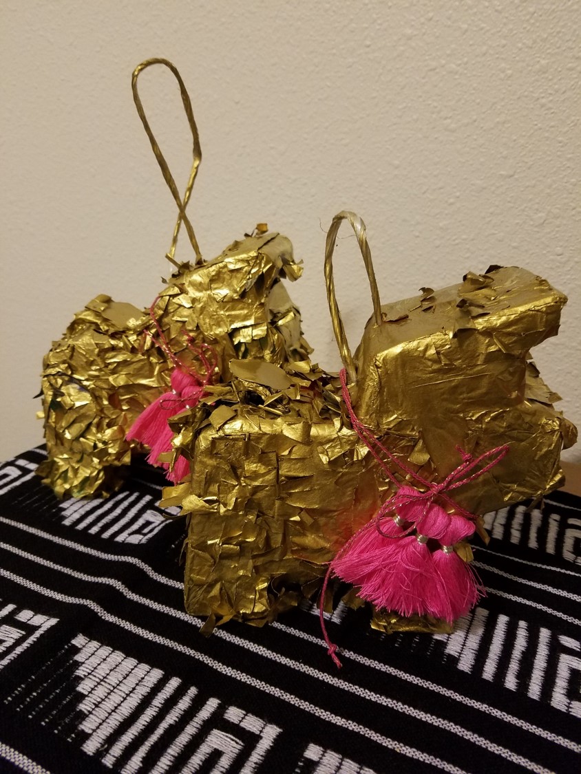 My before pictures were great, ahh the best intentions, but forgot to take any after pics, so this is the after, after, a few days later...gold scottie dogs.