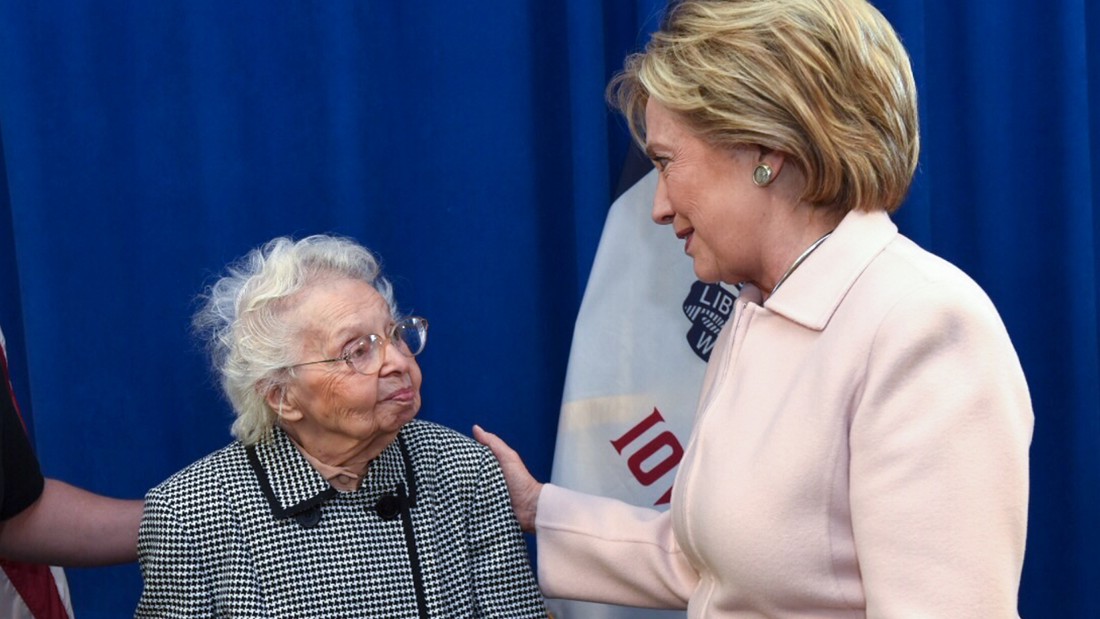 Ruline Steininger, 103 might have given my favorite quote (seen below) I MAGE SOURCE: 