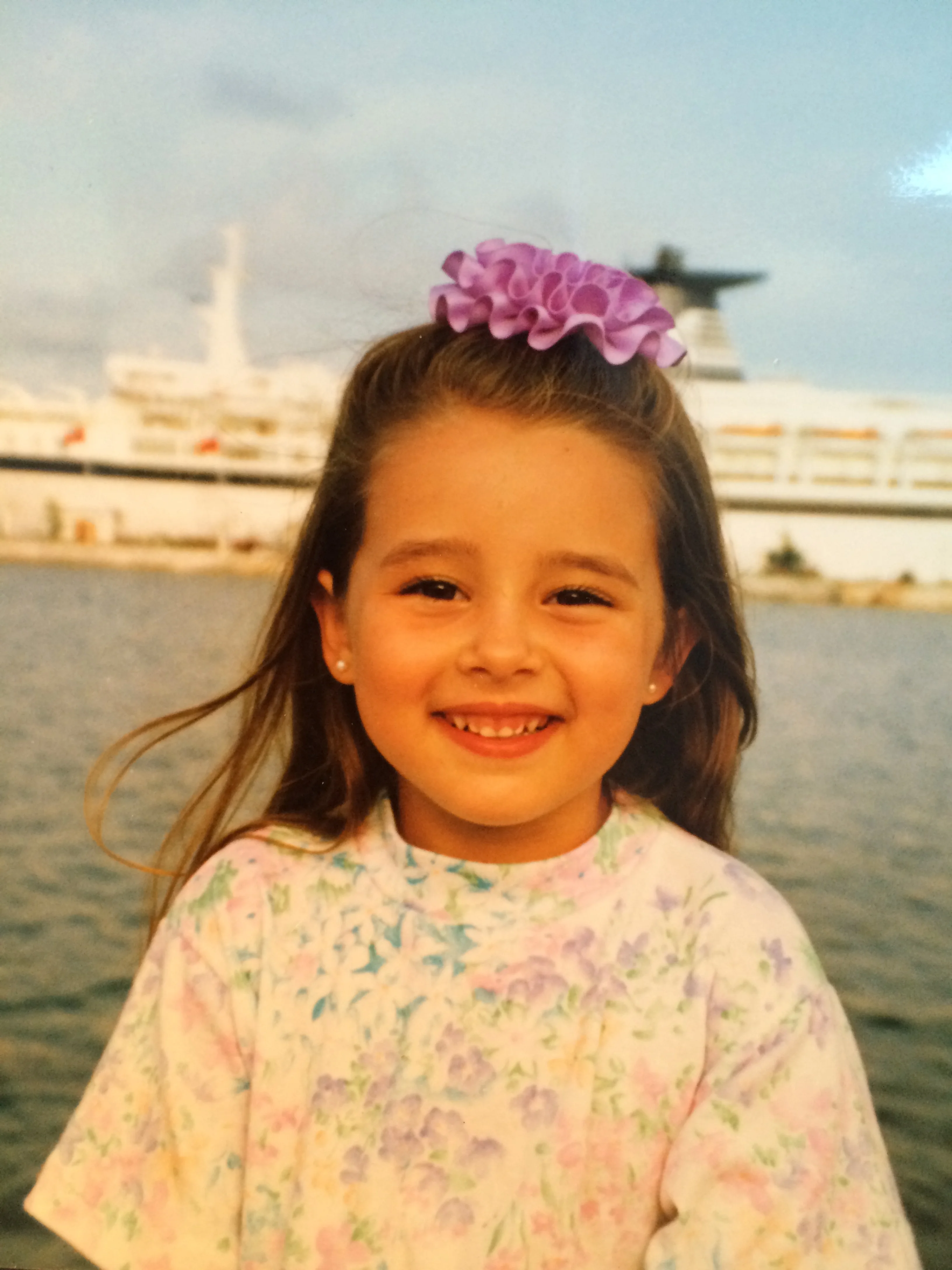 The summer before i was diagnosed. age 5.