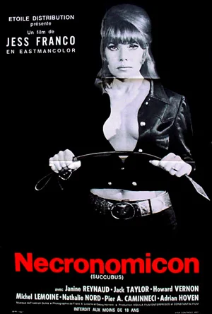 Franco’s films often dealt with lesbian vampires, the occult, sadomasochism and surgical horrors among others. Fritz Lang once said Franco’s Necronomicon was the first erotic film he ever sat through, ”because it’s a beautiful piece of cinema”. My introduction to Franco was through Vampyros Lesbos , which is about a beautiful American woman whose dreams are haunted by a sultry vampiress who feeds on her blood. When she arrives on a remote island to deal with an inheritance, she quickly finds that the woman from her dreams is real and she is out to lure her in to eternity. Franco’s use of exotic location, occultist glamour and raw eroticism make the film a real thing of beauty. 