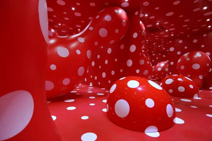 Yayoi Kusama - Infinity Theory (2015) at the Garage Museum of Contemporary Art. 