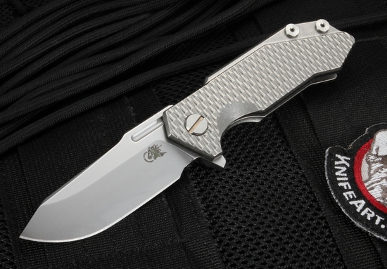 Rick Hinderer Half Track Flipper Folding Knife 