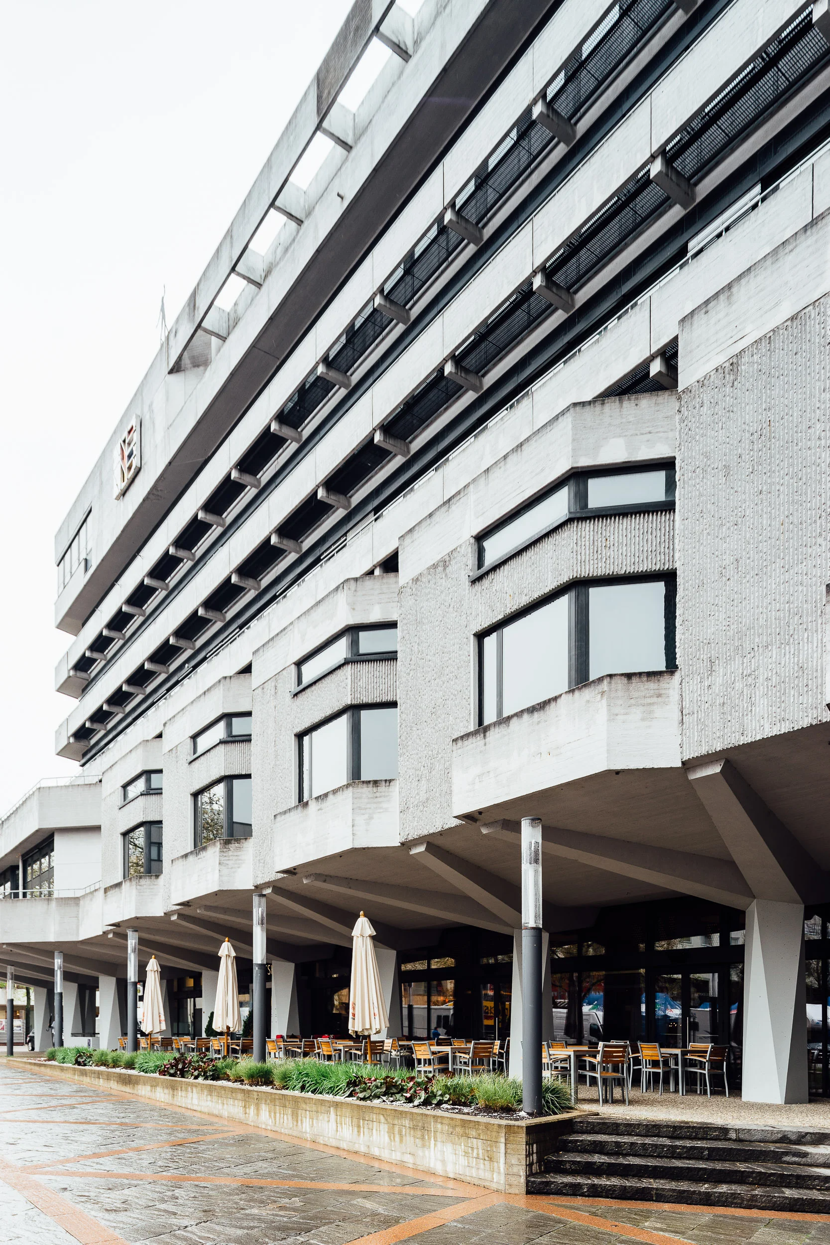 Pforzheim City Hall. Rudolf Prenzel: New City Hall, Pforzheim, Germany, 1962–1973. Photo: Felix Torkar