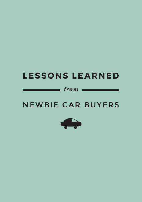 Lessons Learned From Newbie Car Buyers | MBSTYLED.COM