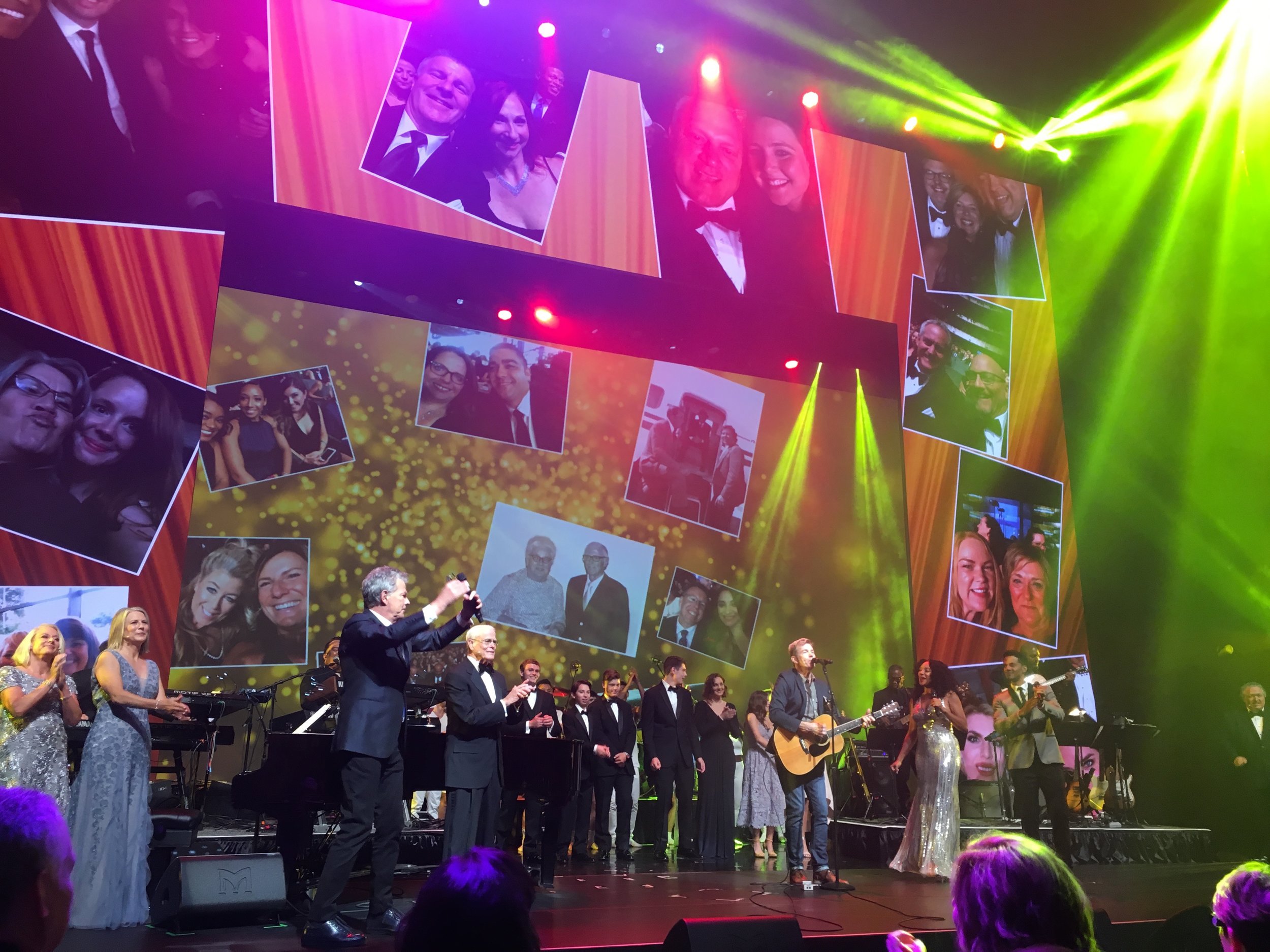 Lionel performs with David Foster (conducting) at Freeman XP 90th Anniversary Celebration, Winspear Opera House, Dallas TX.