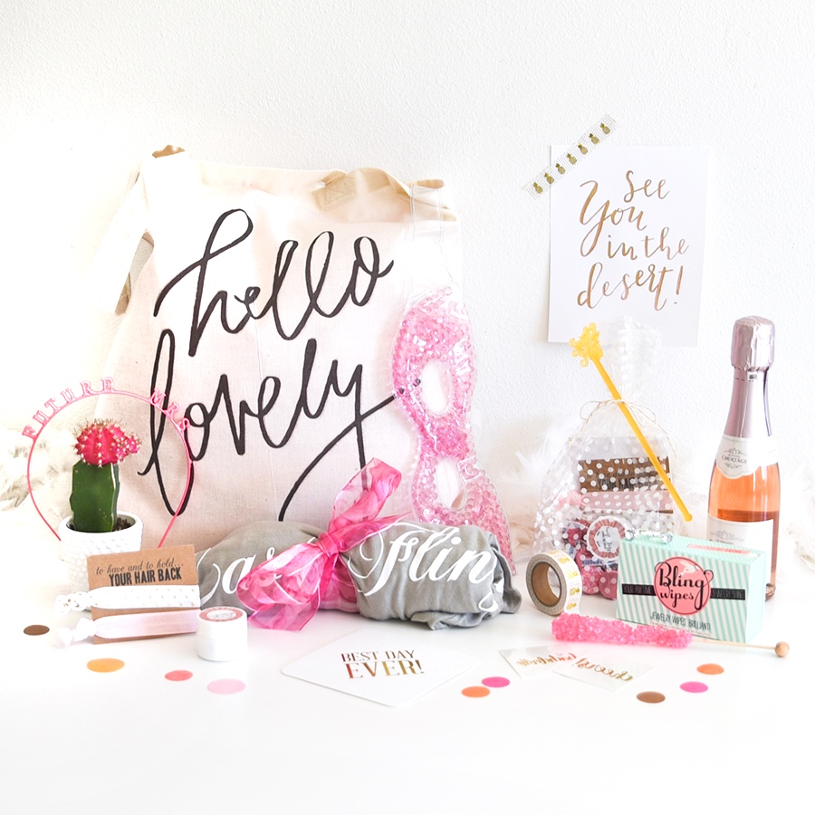 Bachelorette Weekend Swag Bags — Details, Darling