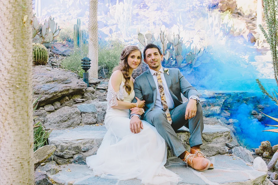 Colony 29 Eclectic Palm Springs Wedding //  Chelsea + Anthony