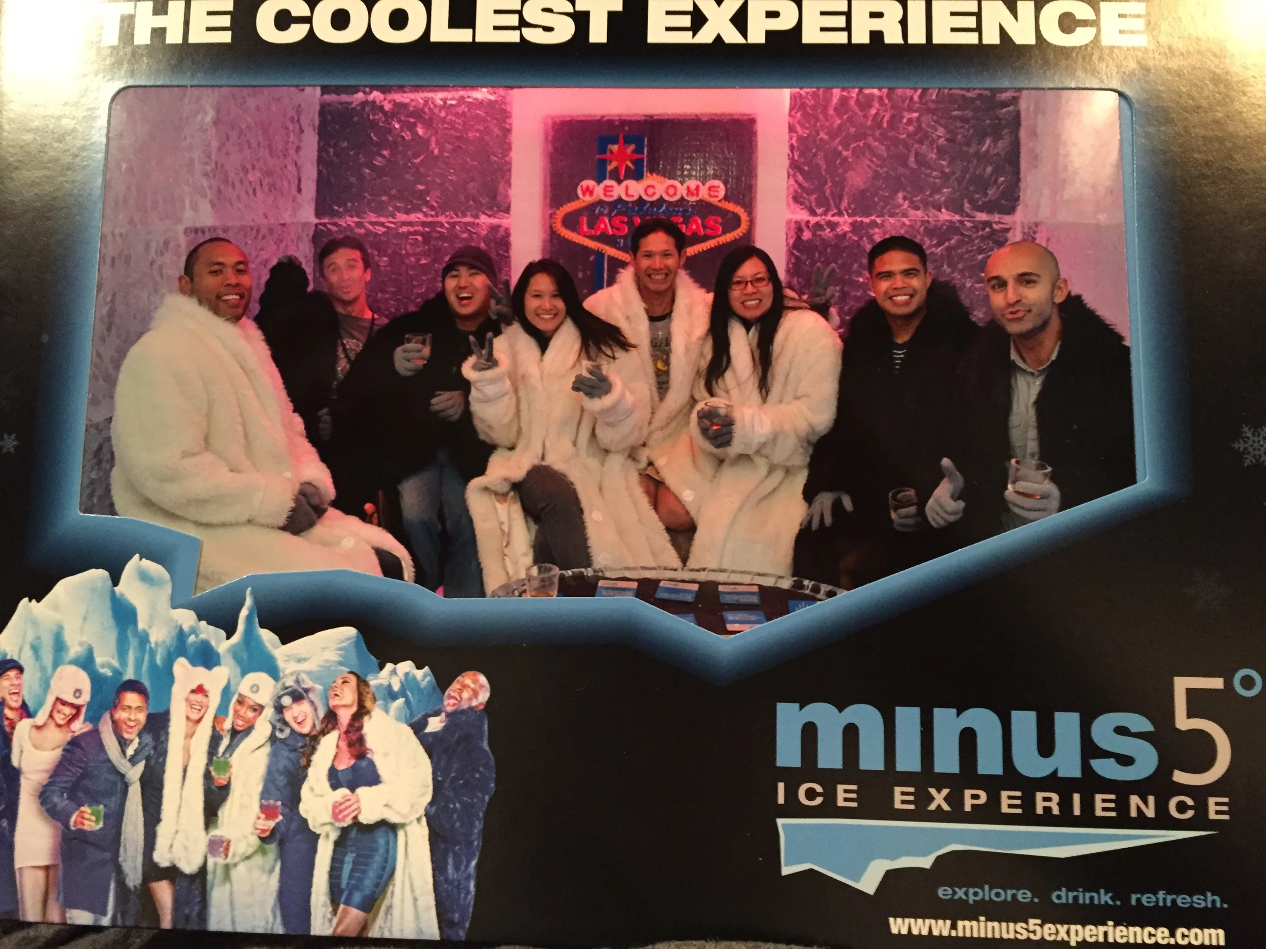 Minus 5 Ice Bar in Las Vegas