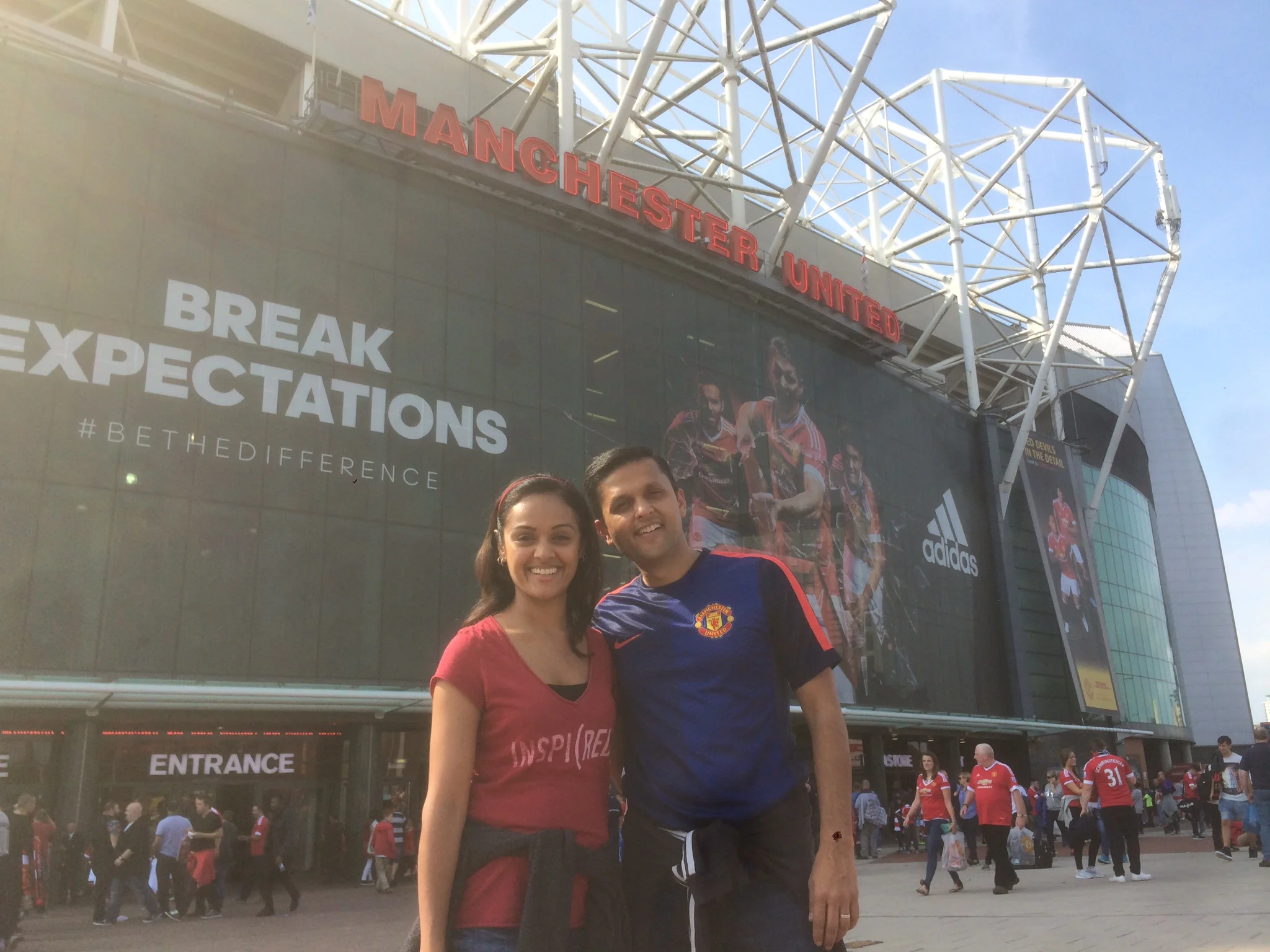 A side trip to Manchester with Family.