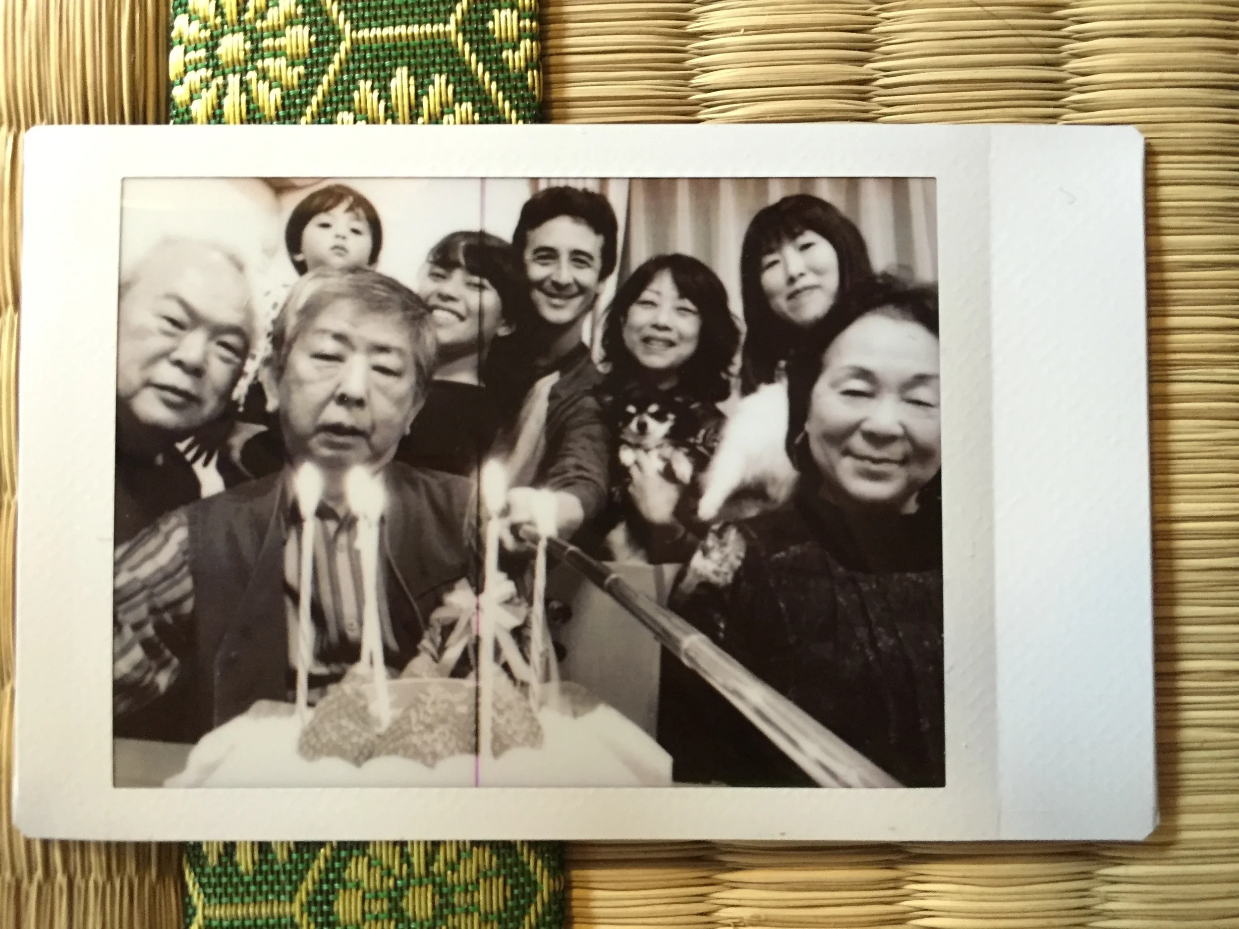Randal and family in Tokyo, Japan.