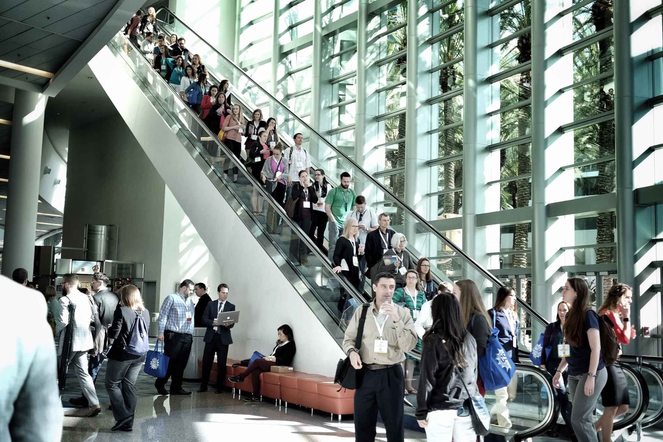 The PT conveyor belt. Every CSM seems to have this situation. The building looked amazing. It allowed so much natural light inside that it didn't feel bad being inside all day.