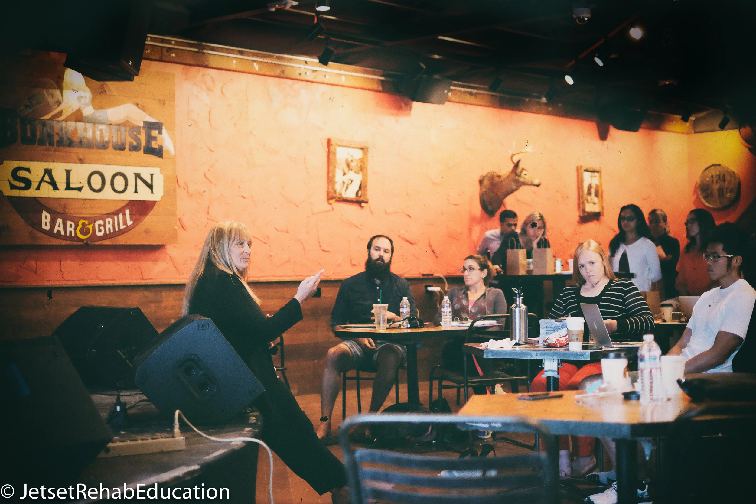 A Con Ed class held in a Las Vegas Saloon:  A photo journal.