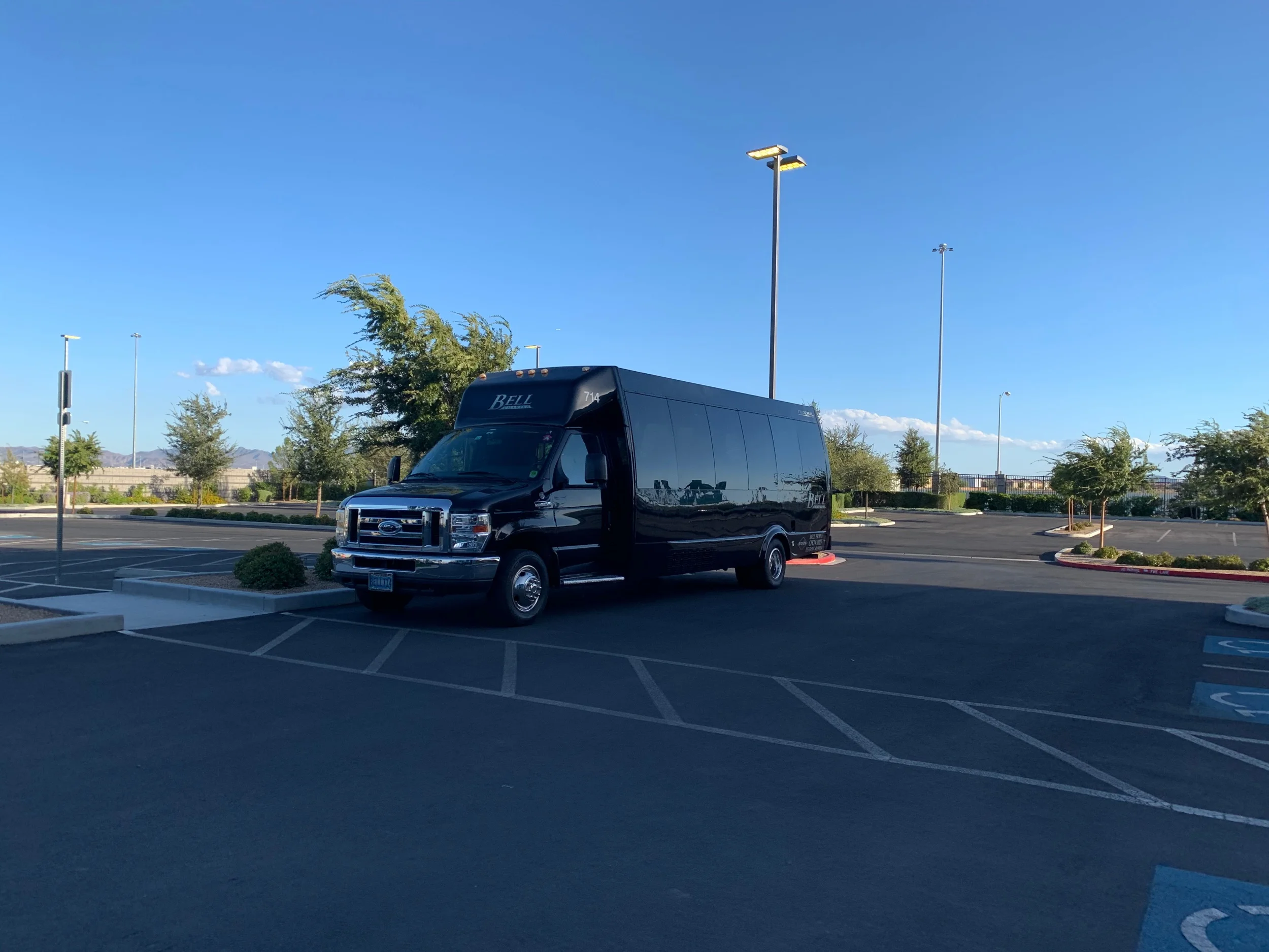 loaded up on the bus